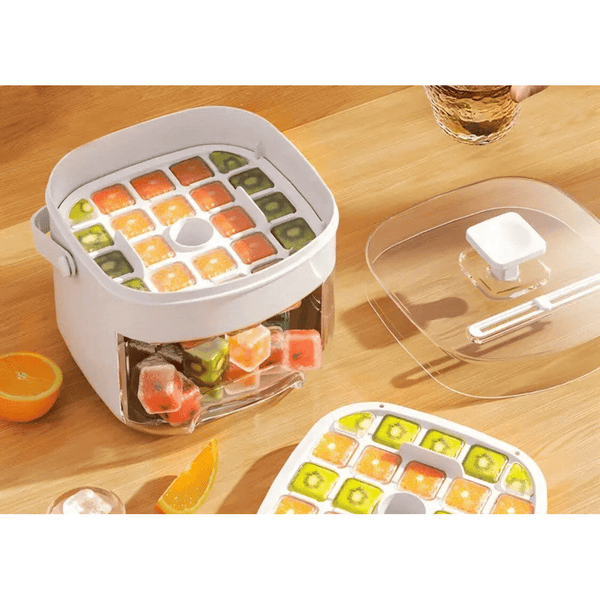 Perfect Dealz Fridge Double Layer Ice Maker