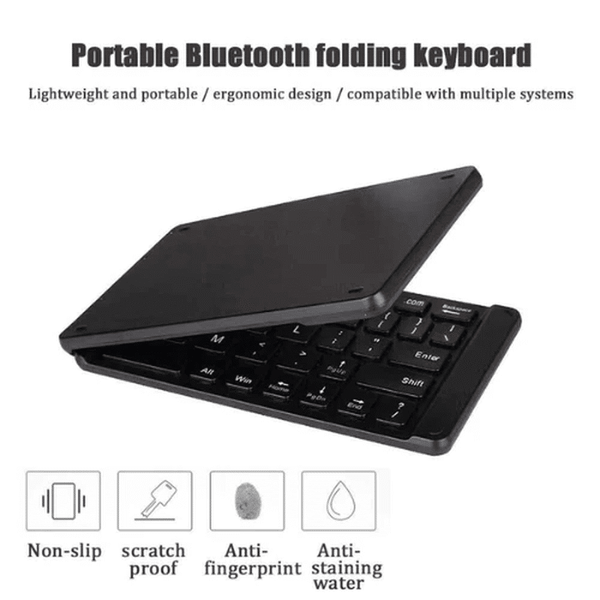 Perfect Dealz Portable Wireless Folding Keyboard