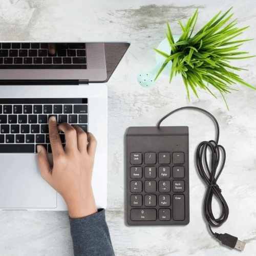 Perfect Dealz Compact USB Number Pad - Efficient Typing Made Easy