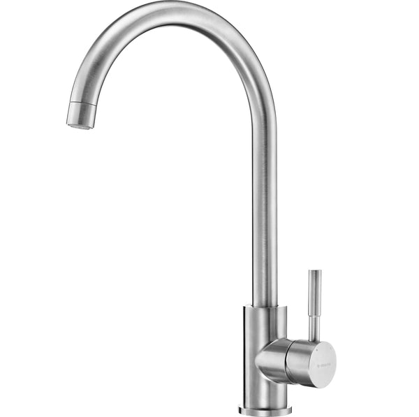 Stainless Steel Turn Sink Tap featuring a sleek design and 360-degree rotation for kitchen or bathroom upgrade.