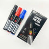 Perfect Dealz 6 Piece Black Super Color Permanent Marker