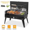 Folding Portable Barbecue Charcoal Grill image 2