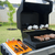Premium Silicone Tool Mat placed near a grill with steaks and vegetables, keeping the cooking area clean and organized.