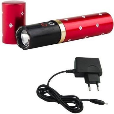 Lipstick Flashlight and Taser for Self Defense image 1
