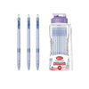 35 pcs Semi Gel Ink Pen 0.7mm Blue in a clear packaging with multiple pens visible.