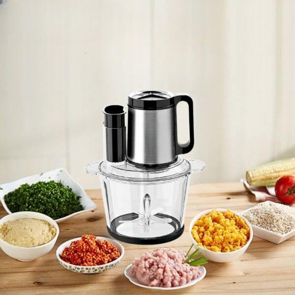 Perfect Dealz 5L 6 in 1 Stainless Steel Electric Wonder Chopper