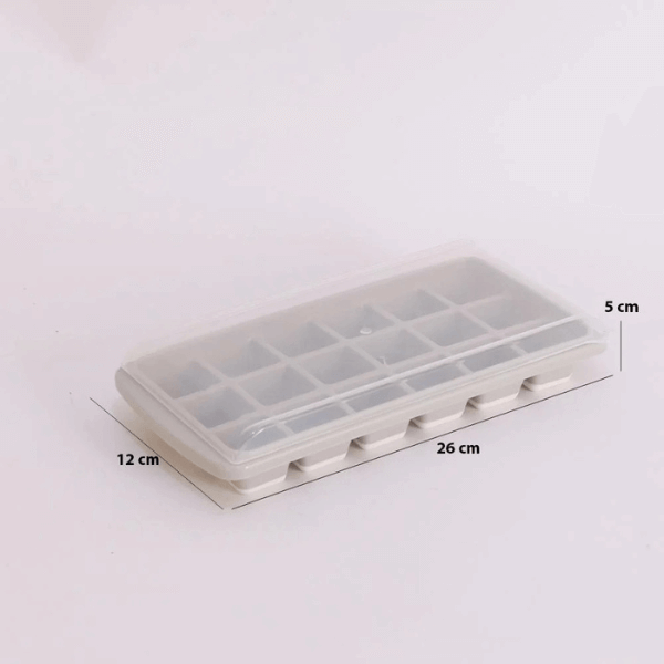 Perfect Dealz Plastic Ice Cube Tray with Lid