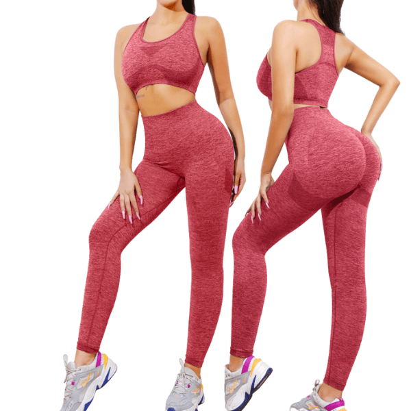 Womens High Waist Fitness Yoga Pants image 1