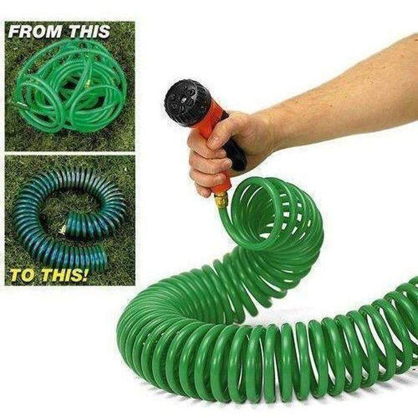 15m Coiled Retractable Hose image 0
