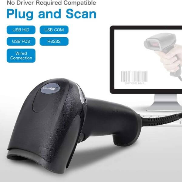 Perfect Dealz Handheld Wireless Barcode Scanner