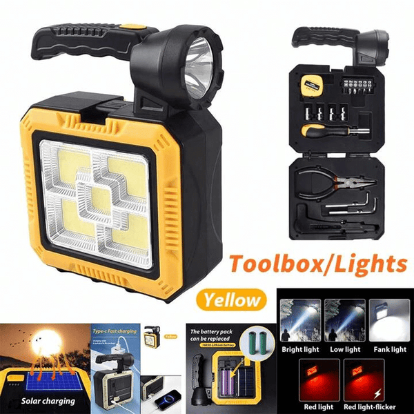 Perfect Dealz Multi-Functional Emergency Torch & Tool Kit