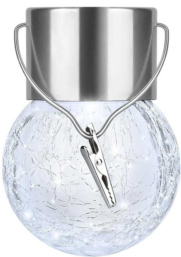 Perfect Dealz Cracked Glass Solar LED Light