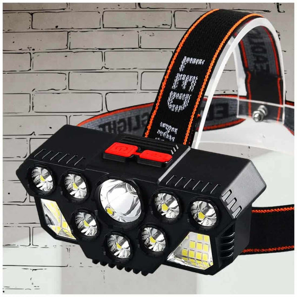 Perfect Dealz Head Mounted Waterproof Flashlight