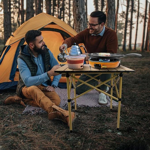 Aluminum Roll-up Camping Table image 0