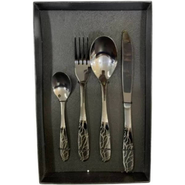 Perfect Dealz 4 Piece Stainless Steel Cutlery Set