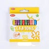 Perfect Dealz Classic Wax Crayon Pack 12 Bright Colours