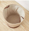 Cylindrical Laundry Basket Storage Bin image 2