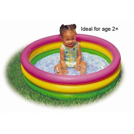 Perfect Dealz Inflatable Sunset Glow Baby Swimming Pool