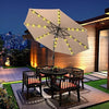 Perfect Dealz Outdoor Patio Table Umbrella with LED Light