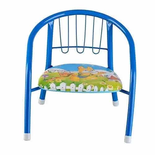 Cartoon Design Baby Chair with Metal Backrest Frame image 0