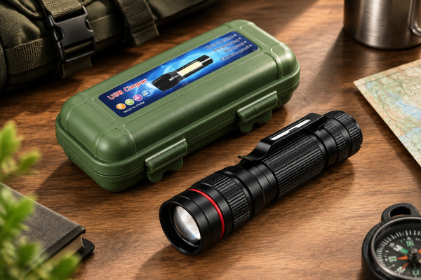 Mini Waterproof USB Charging LED Pen Torch