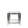 Perfect Dealz Tempered Glass Side Table