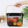 Perfect Dealz Mesh Fruit Basket with Wooden Handle