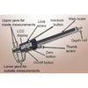 Digital caliper 150mm 6" image 1