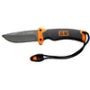 Bear Grylls Gerber Survival Knife with a full-tang stainless steel blade and ergonomic handle.