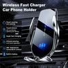 15W Fast Wireless Charging Auto Clamping Car Cell Phone Holder