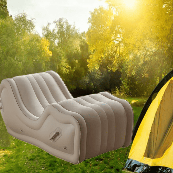 Inflatable Big PVC Air Sofa with Pump image 3