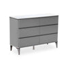 Modern Grey 6 Drawer Storage Chest with sleek design and six spacious drawers for organized storage.