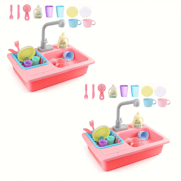 Perfect Dealz Kids Kitchen Sink Toy with Accessories