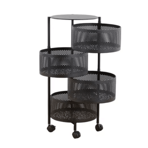 Perfect Dealz Rotating 4 Layer Vegetable Floor Rack