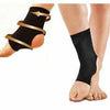 Ankle Compression Braces shown on a foot, featuring support for mobility and comfort in a stylish design.