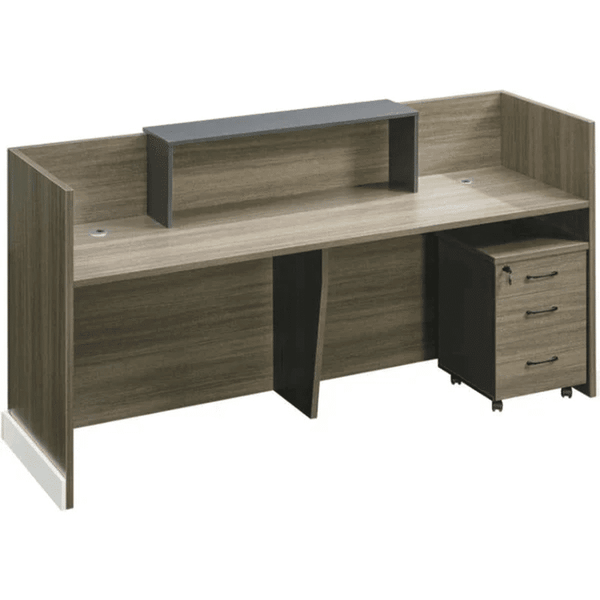 Perfect Dealz Sleek LED Front Desk for Offices