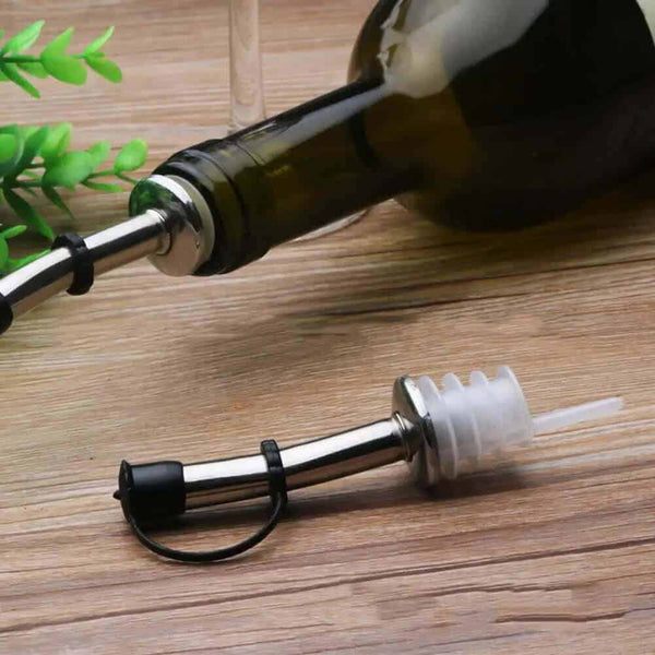 Perfect Dealz 2 Pieces Stainless Steel Metal Pourer