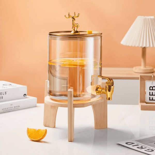 Perfect Dealz Water Dispenser with Wooden Stand 3.6L