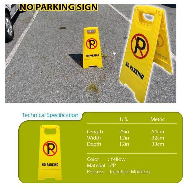 Perfect Dealz No Parking Signs Floor Sign