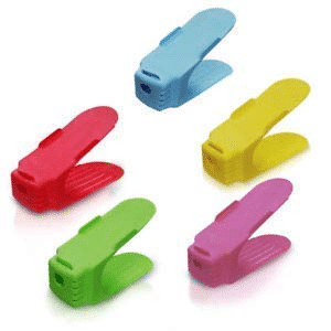 Set of 4 Plastic Shoe Organizers image 2