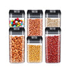 6 Pieces Airtight Food Storage Containers Set image 1