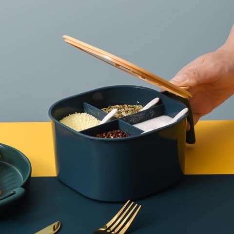 4 Grid Spice Jar image 1