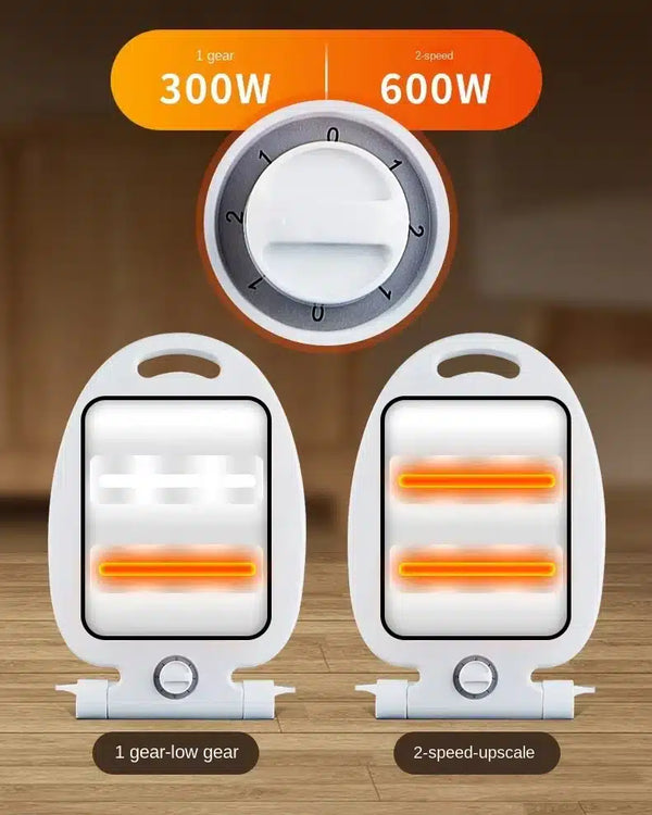 Perfect Dealz Winter Portable 2 Bar Small Electric Heater