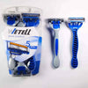 Perfect Dealz Pack of 5 Blade Disposable Razor