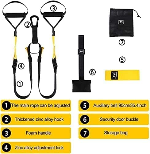 Bodyweight Training Straps Suspension System image 2