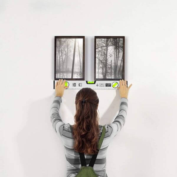 800mm Magnetic Aluminum Alloy Spirit Level Ruler image 2