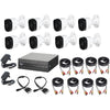 8 Channel 8 Way Wireless CCTV Camera Surveillance Kit image 0