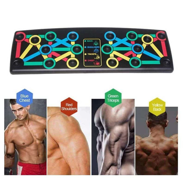 Foldable Push Up Exercise Board System image 3