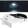 3 in 1 LED Head Mounted Magnifier for Crafts and Repairs image 2
