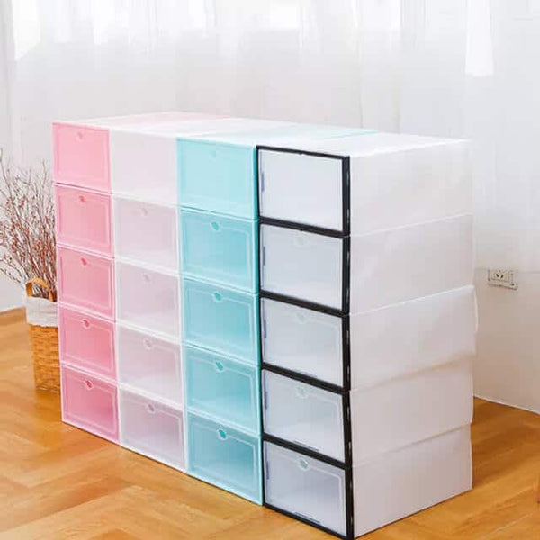 Perfect Dealz 6 Piece Stackable Shoe Organizer